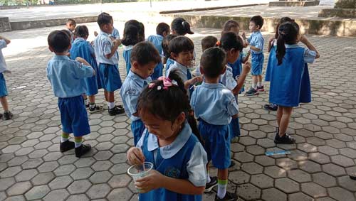 Outdoor Activity Kelas A Meniup Balun | SKA Ampenan