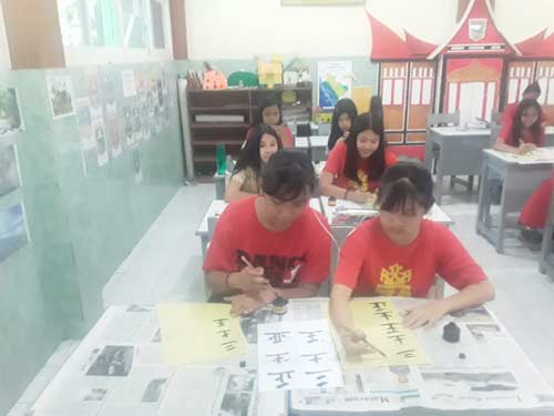 PERAYAAN IMLEK DI SEKOLAH KRISTEN ALETHEIA | SKA Ampenan