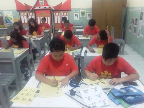 PERAYAAN IMLEK DI SEKOLAH KRISTEN ALETHEIA | SKA Ampenan