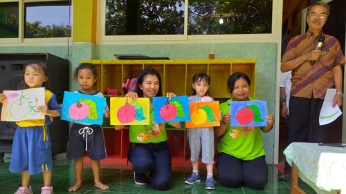 Lomba Mewarnai dalam Rangka HUT SKA ke-44 | SKA Ampenan