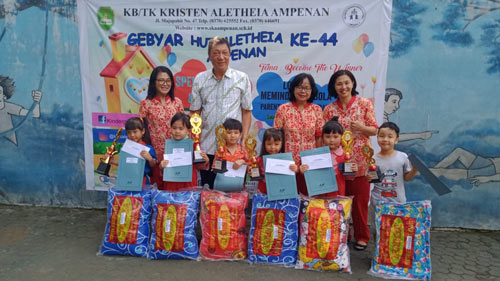 Puncak Acara Kegiatan HUT SKA Aletheia Ampenan di KB-TK | SKA Ampenan