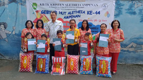Puncak Acara Kegiatan HUT SKA Aletheia Ampenan di KB-TK | SKA Ampenan