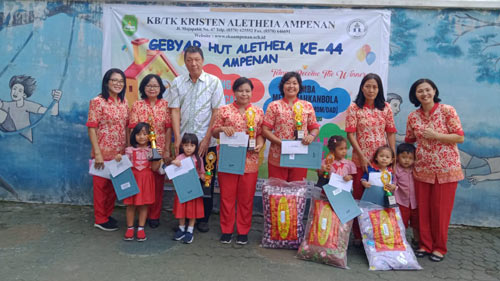 Puncak Acara Kegiatan HUT SKA Aletheia Ampenan di KB-TK | SKA Ampenan