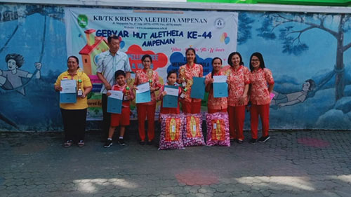 Puncak Acara Kegiatan HUT SKA Aletheia Ampenan di KB-TK | SKA Ampenan