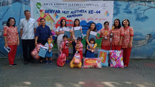 Puncak Acara Kegiatan HUT SKA Aletheia Ampenan di KB-TK | SKA Ampenan