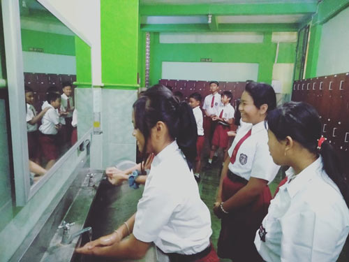 Prevention COVID-19 di lingkungan Sekolah Kristen Aletheia | SKA Ampenan