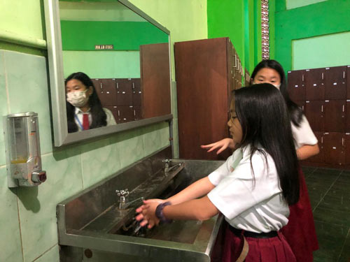 Prevention COVID-19 di lingkungan Sekolah Kristen Aletheia | SKA Ampenan