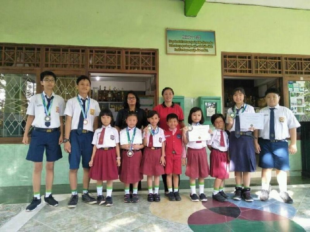 TK  SD SMP KRISTEN Aletheia Mendulang Prestasi pada Olimpiade Internasional WMI & SEAMO.