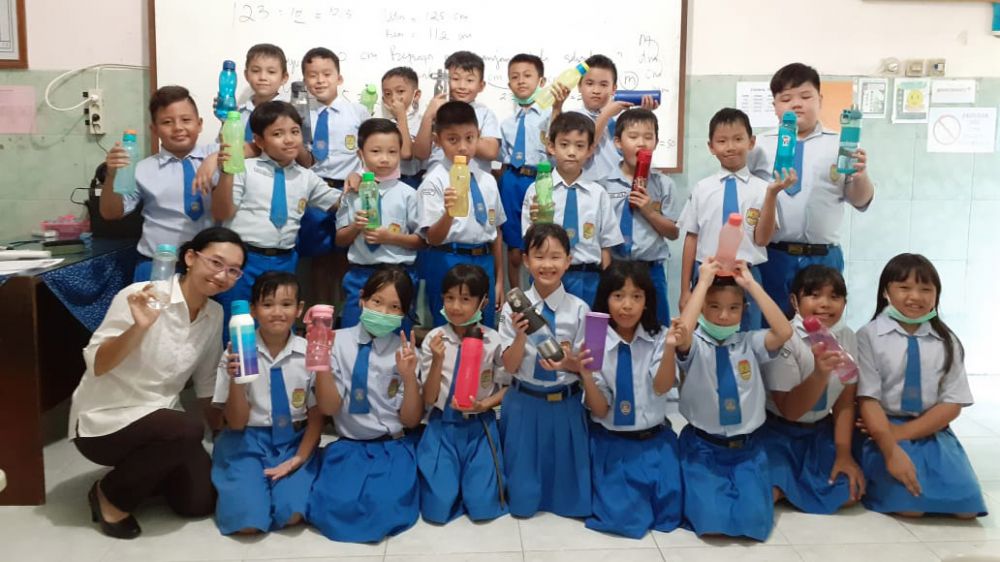 KAMPANYE 3R (Reuse, Reduce ,dan Recycle) di SD SMP KRISTEN ALETHEIA