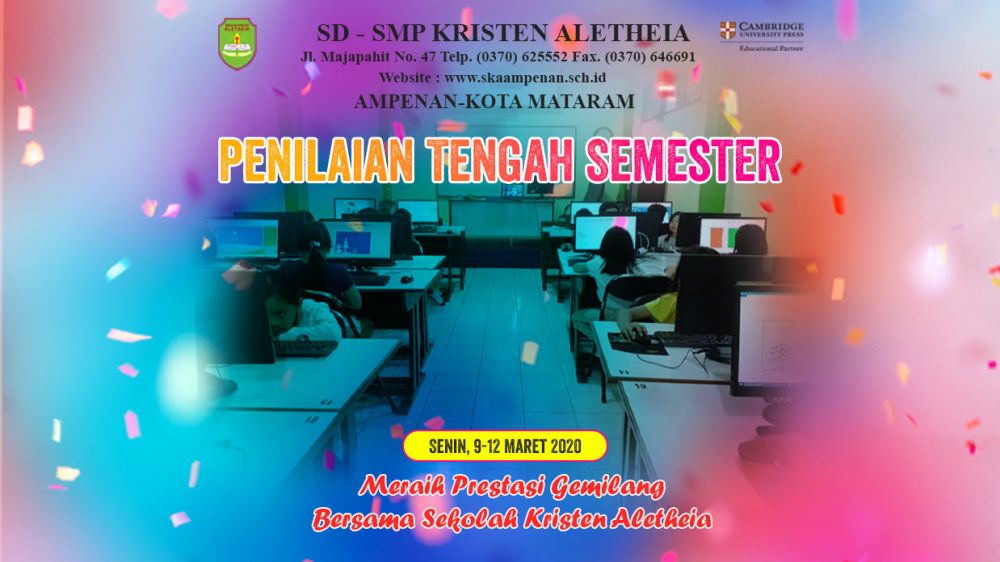 PENILAIAN TENGAH SEMESTER  (PTS) SD SMP