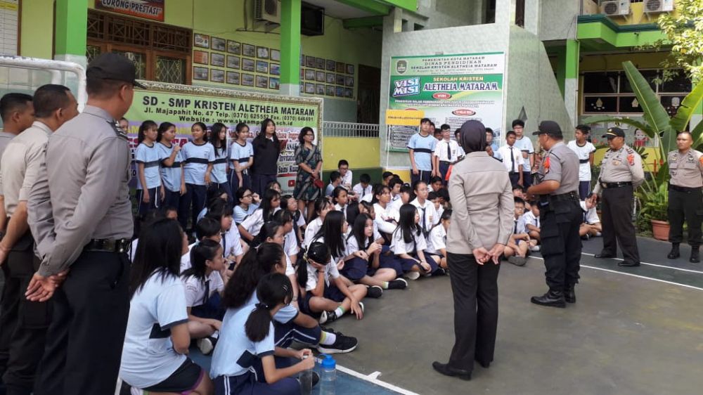DUKUNG OPERASI BINA GATARIN dari POLRESTA MATARAM
