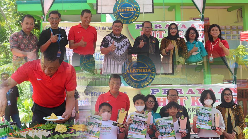 KEMERIAHAN HUT KE 47 SKA AMPENAN Penganugrahan Aletheia Award 2023