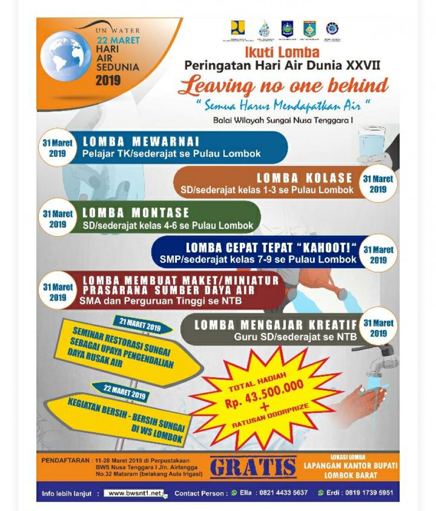 Peringatan Hari Air Dunia XXVII