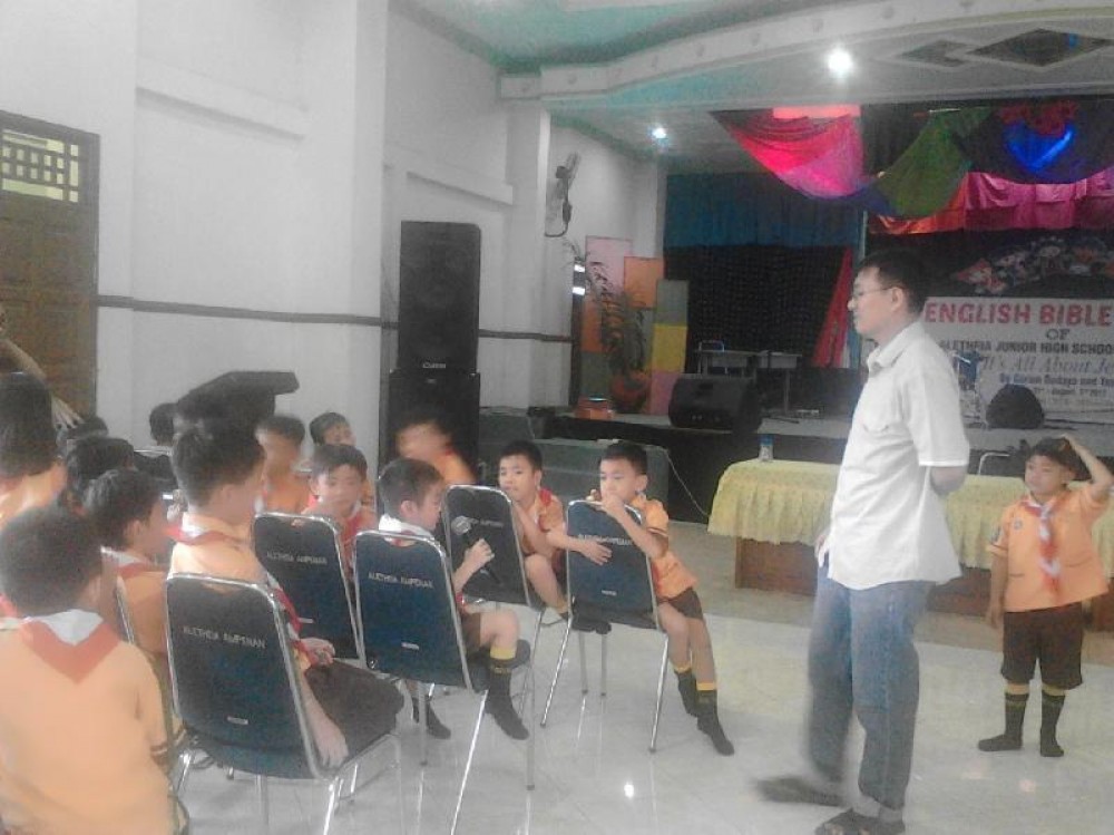 Kegiatan Language Corner and Story Telling Elementary of Aletheia Christian School