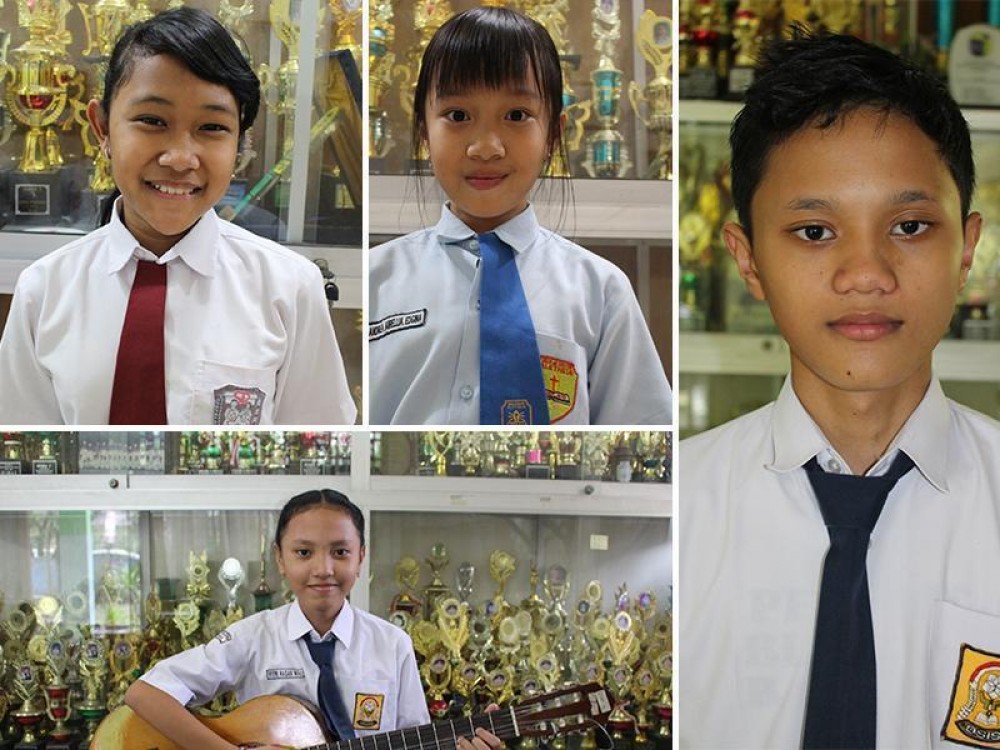 Juara di Festival Lomba Seni Siswa Nasional (FLS2N)