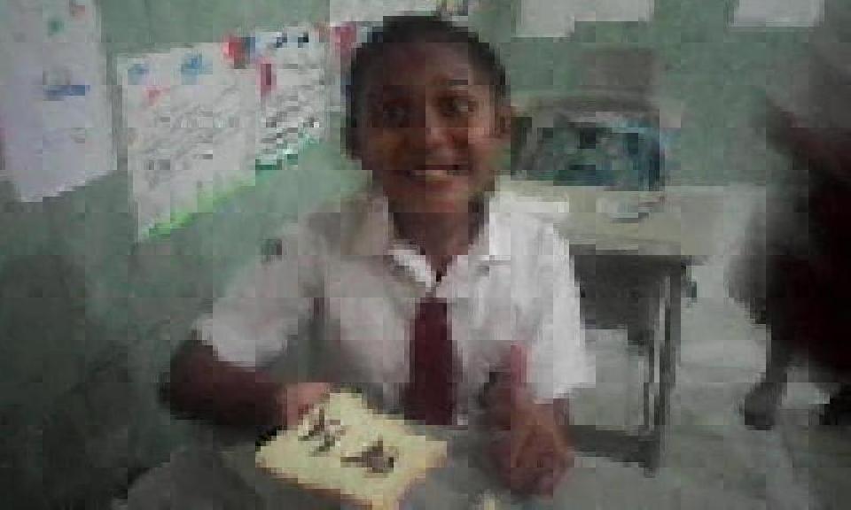 MENGHIAS ROTI DALAM RANGKA MERAYAKAN IMLEK BERSAMA SISWA KELAS III A & III B