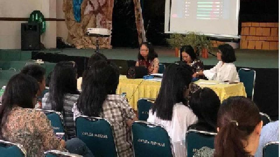 Sosialisasi Program Sekolah tahun pelajaran 2019/2020 dan sosialisasi Media Pembelajaran KAGOQUI bersama orang tua kelas 6 s/d 9 SMP Kristen Aletheia Mataram.