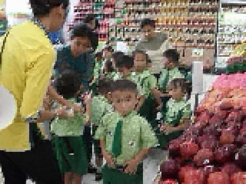 Kunjungan Siswa KB-TK ke GIANT supermarket
