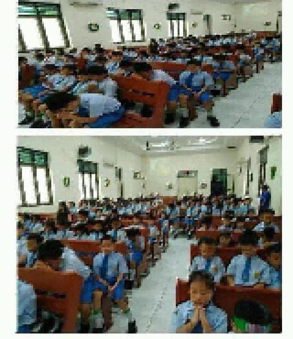 Perayaan Natal Bersama Kelas 1-4 SD Kristen Aletheia