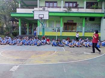 Ibadah Jumat SD SMP Kristen Aletheia, Tuhan Yesus memberkati