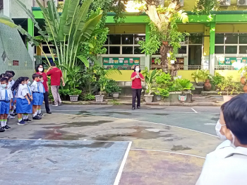 Ibadah Jumat SD SMP Kristen Aletheia, Tuhan Yesus memberkati