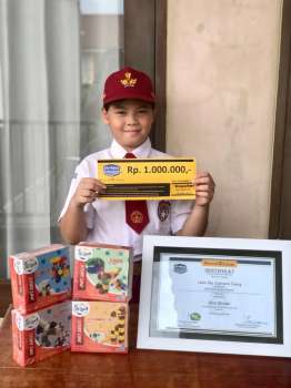 Gold Winner Kompetisi Nasional R4M (Robot for Mission) S4A 2021 Tingkat SD
