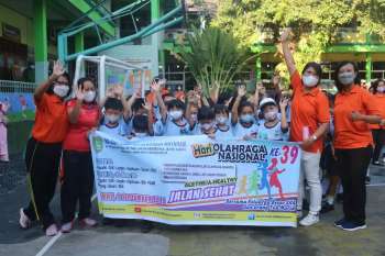 Aletheia Healthy Jalan Sehat Dalam Rangka Hari Olahraga Nasional ke-39