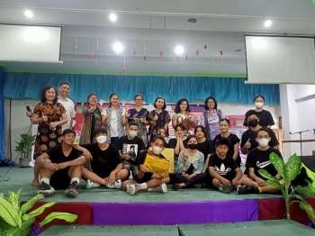 Cinta Tanah Air Sumpah Pemuda 2022 "Suara Perekat Bangsa" Fase D Kelas IXB Bendera