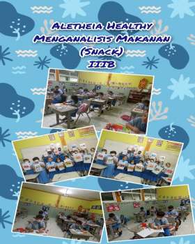 Aletheia Healthy Menganalisis Makanan (Snack) Kelas IIIB