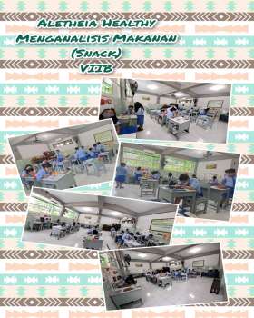 Aletheia Healthy Menganalisis Makanan (Snack) Kelas VIIB