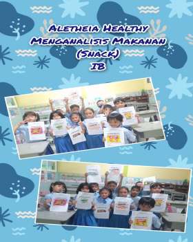 Aletheia Healthy Menganalisis Makanan (Snack) Kelas IB