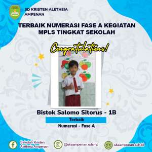 Terbaik Numerasi Fase A Kegiatan MPLS Tingkat Sekolah