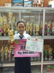 OLIMPIADE OMEGA GAMATIKA YANG DIADAKAN OLEH UNIVERSITAS MATARAM MINGGU, 15 APRIL 2018