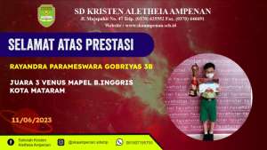 Kompetisi VENUS Matematika, Sains, & Bahasa Inggris KOTA MATARAM