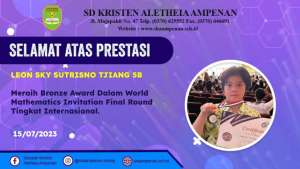 World Mathematics Invitation Final Round Tingkat Internasional.