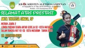 Lomba Paduan Suara Antar Gerjea Se- Kota Mataram