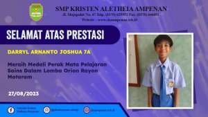 Kompetisi ORION Matematika, Sains, & Bahasa Inggris 2023