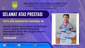 Kompetisi ORION Matematika, Sains, & Bahasa Inggris 2023