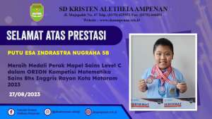 Kompetisi ORION Matematika, Sains, & Bahasa Inggris 2023