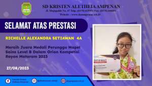 Kompetisi ORION Matematika, Sains, & Bahasa Inggris 2023