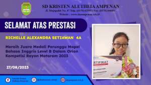 Kompetisi ORION Matematika, Sains, & Bahasa Inggris 2023