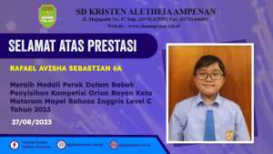 Kompetisi ORION Matematika, Sains, & Bahasa Inggris 2023