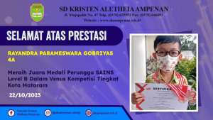 VENUS Kompetisi Matematika, Sains, & Bahasa Inggris Tingkat Kota Mataram