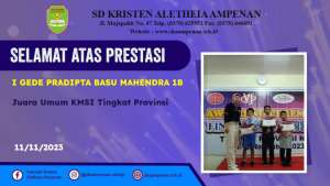 Kompetisi Matematika, Sains & Inggris (KMSI) Tingkat Provinsi Tahun 2023