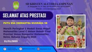 VENUS Kompetisi Matematika, Sains, & Bahasa Inggris 2023