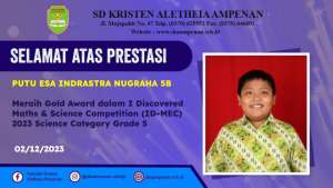I Discovered Math & Science Competition (ID-MEC) 2023