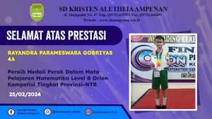 Kompetisi ORION Matematika, Sains, & Bahasa Inggris Tingkat Provinsi NTB