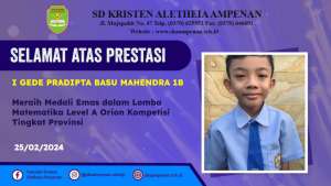 Kompetisi ORION Matematika, Sains, &amp; Bahasa Inggris Tingkat Provinsi NTB