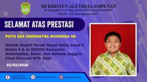 Kompetisi ORION Matematika, Sains, & Bahasa Inggris Tingkat Provinsi NTB
