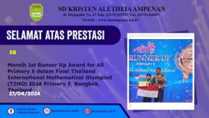 Final Thailand International Mathematical Olympiad (TIMO) 2024 Primary 5, Bangkok, Thailand